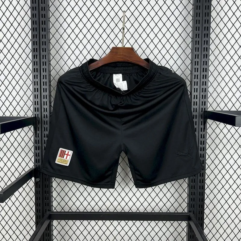 2024-25 Shorts AC Milan 125th Black goalkeeper Football jersey