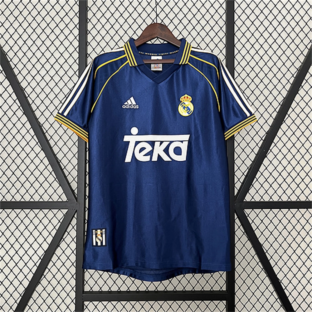 Retro 1998-00 Real Madrid away Football jersey retro