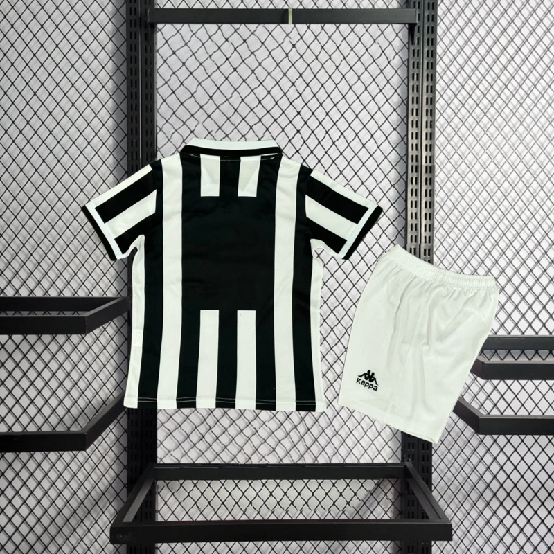 Retro KIDS 1994-95 KIDS Juventus Home Del Piero Lombardo Vialli Conte Di Livio ZIDANE Football jersey retro