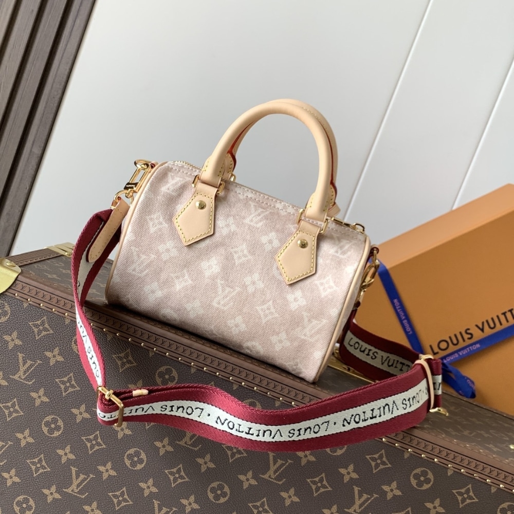 Louis Vuitton Speedy Bandoulière 20 Meowgram Pale Pink 20cm M15151