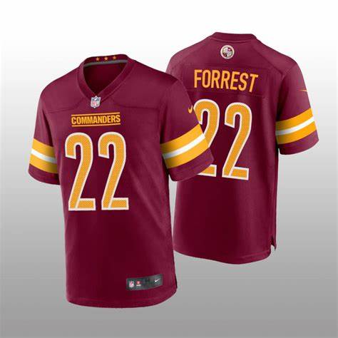 Darrick Forrest Washington Commanders Nike Game Player Jersey - Burgundy
