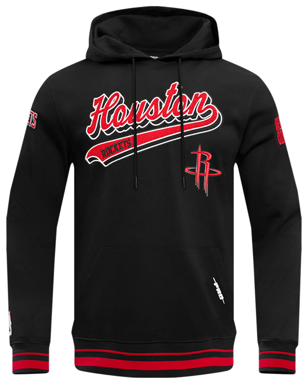 Pro Standard ROCKETS SCRIPT TAIL RIB FLC PO HOODIE