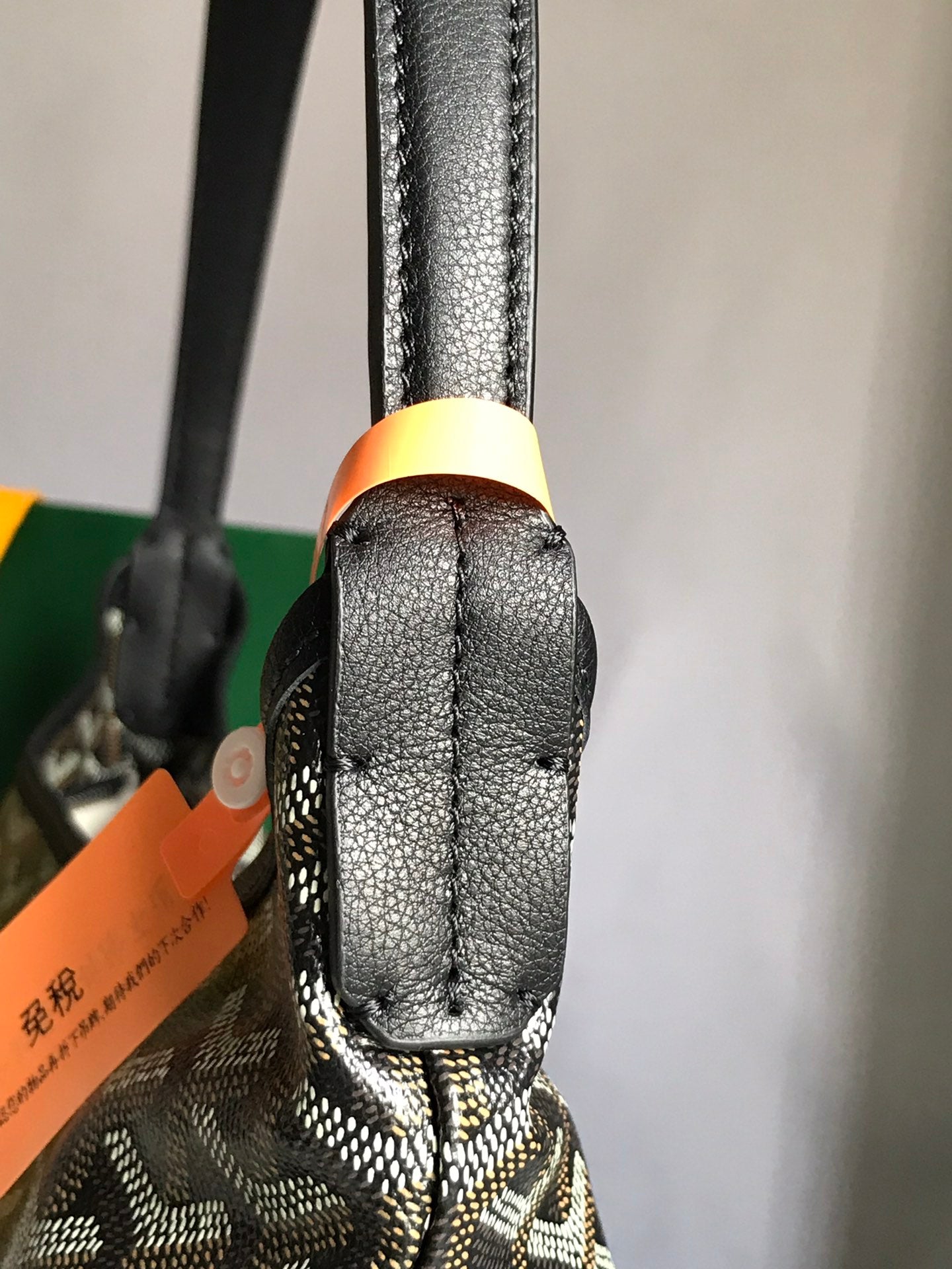 Goyard Hobo Boheme 42Cm Black Canvas