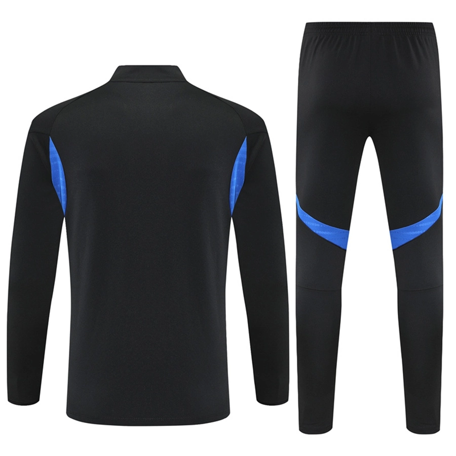 2025-26 Manchester United Black Long Sleeve Training Suit