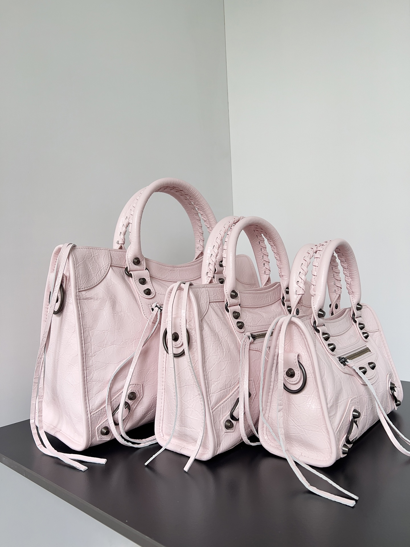 Balenciaga Le City Bag in Petal Pink
