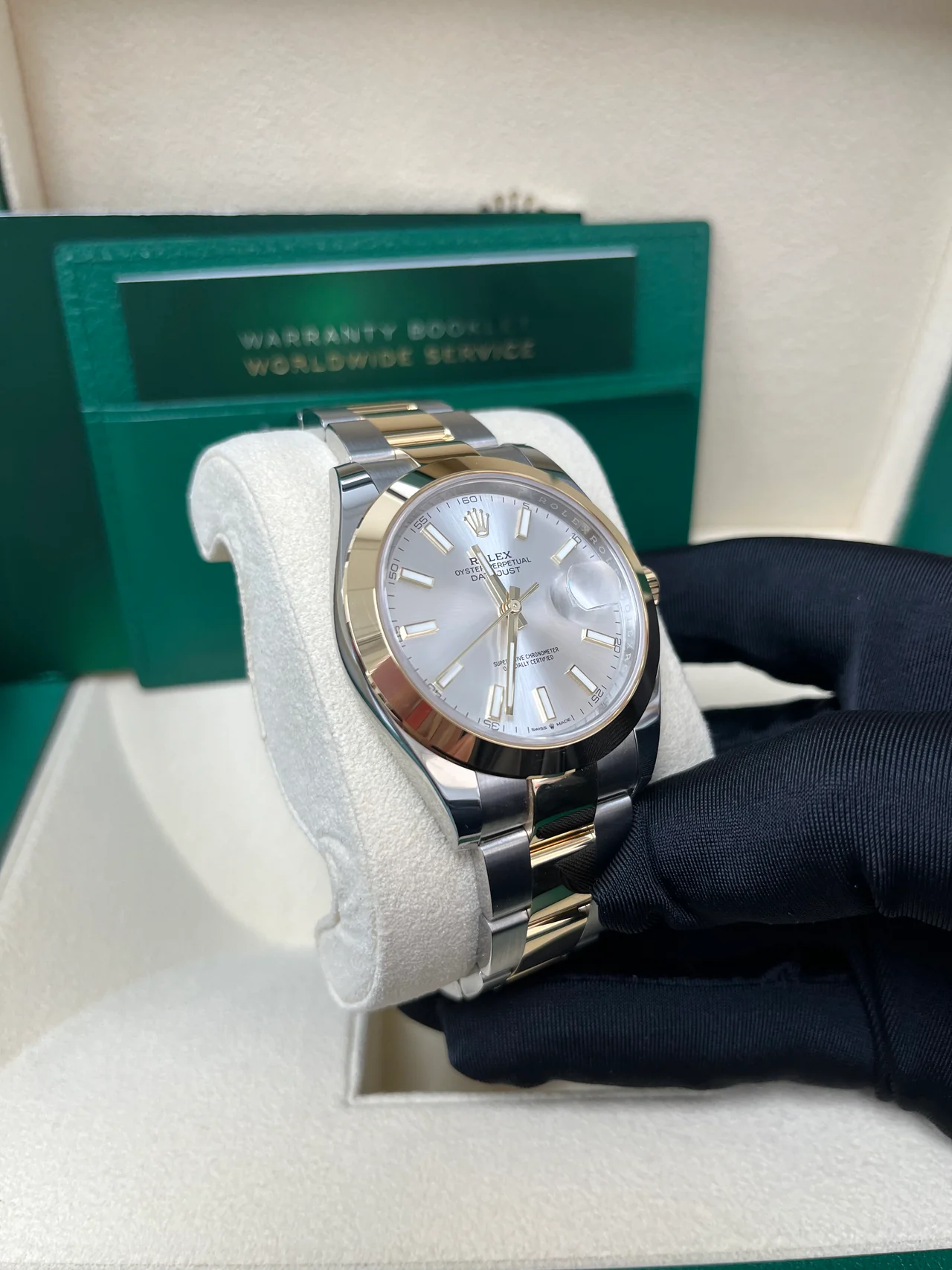 [Superclone] Rolex Datejust 41mm Silver Dial Smooth Oyster 126303