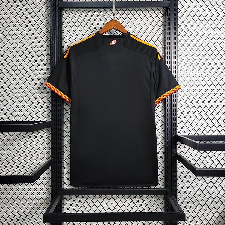 2023-24 AS Roma Black 2 Away Football jersey