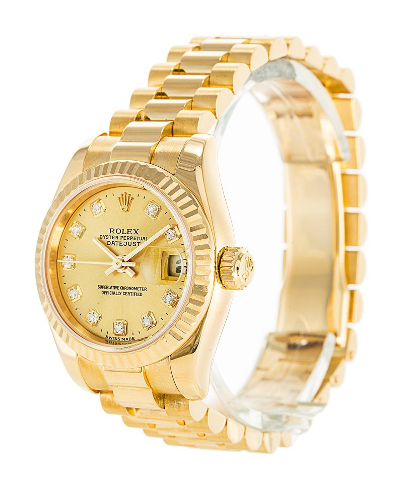 [Superclone] Rolex Datejust 31mm Gold Dial Oyster 179178