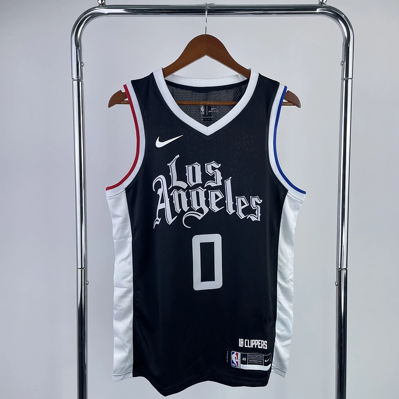 2021 NBA LA Clippers (0 WESTBROOK) Basketball Jersey