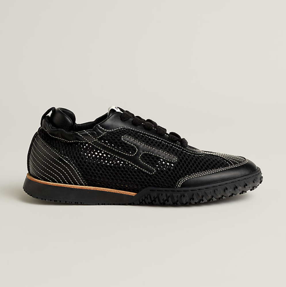 Hermes Jet Black Sneaker