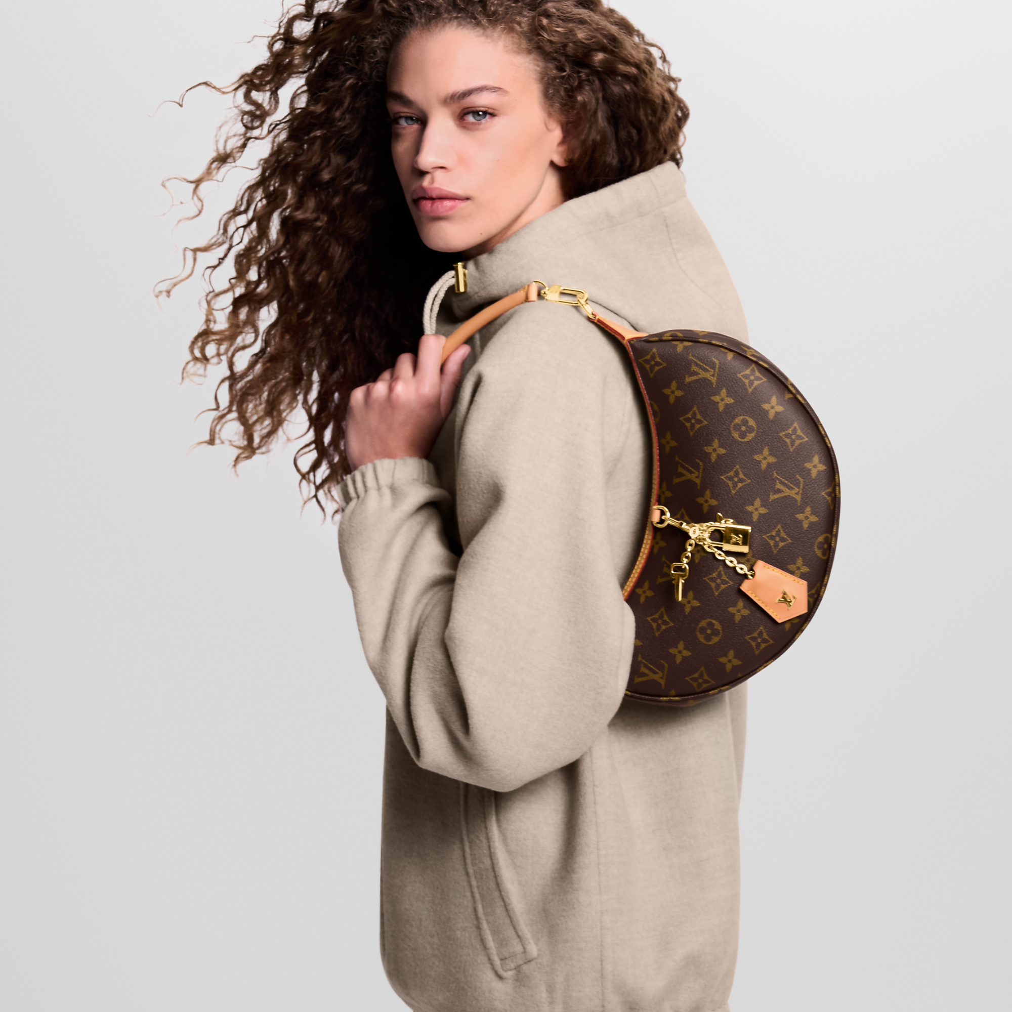 Louis Vuitton Monogram Half-Moon Shoulder Bag 28cm/11in M12939