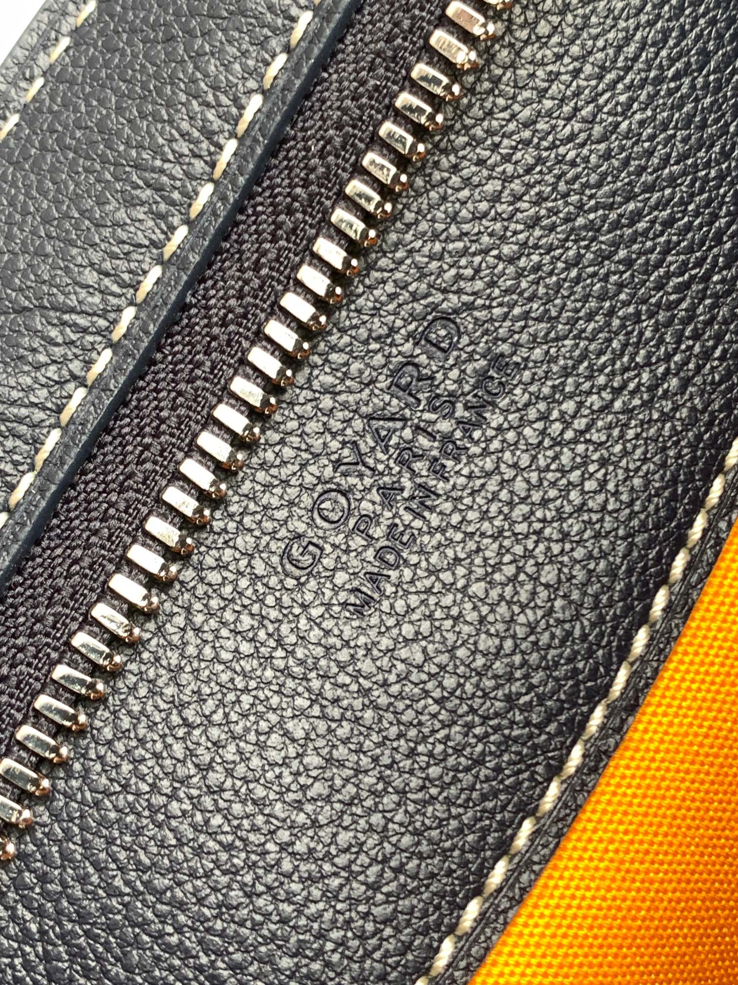 Goyard Hirondelle Bag – Bagistry Closet 25cm Navy Blue