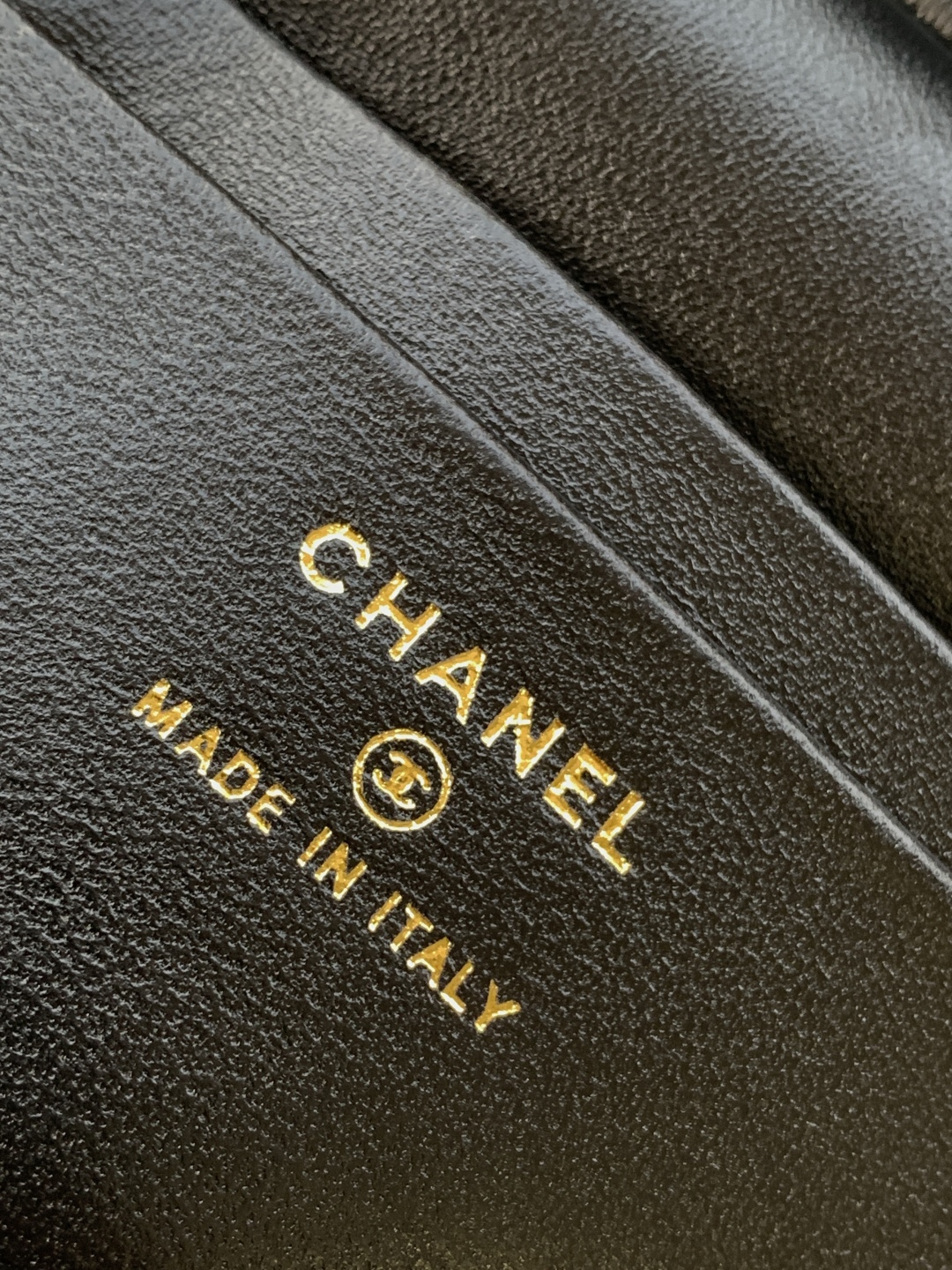 Chanel 25C Vanity Case Black 20cm