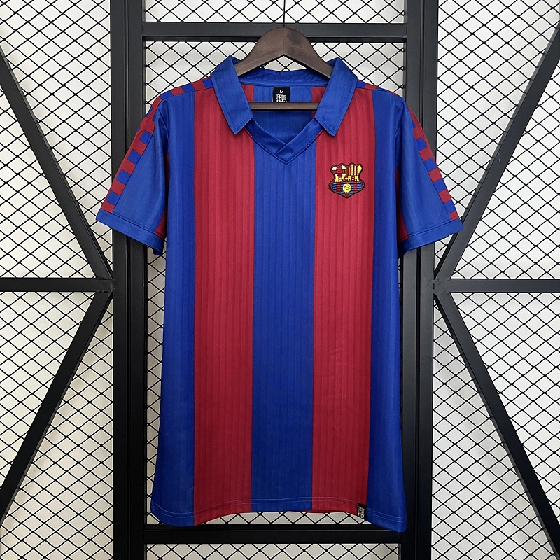 Retro 1991-92 Barcelona Home Football jersey retro