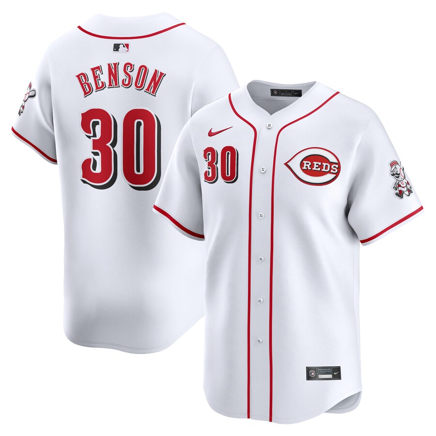 Will Benson Cincinnati Reds Home Limited Player Jersey White