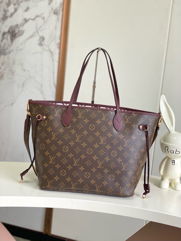 Louis Vuitton Neverfull Inside Out MM Bag Monogram Canvas 47cm M28377