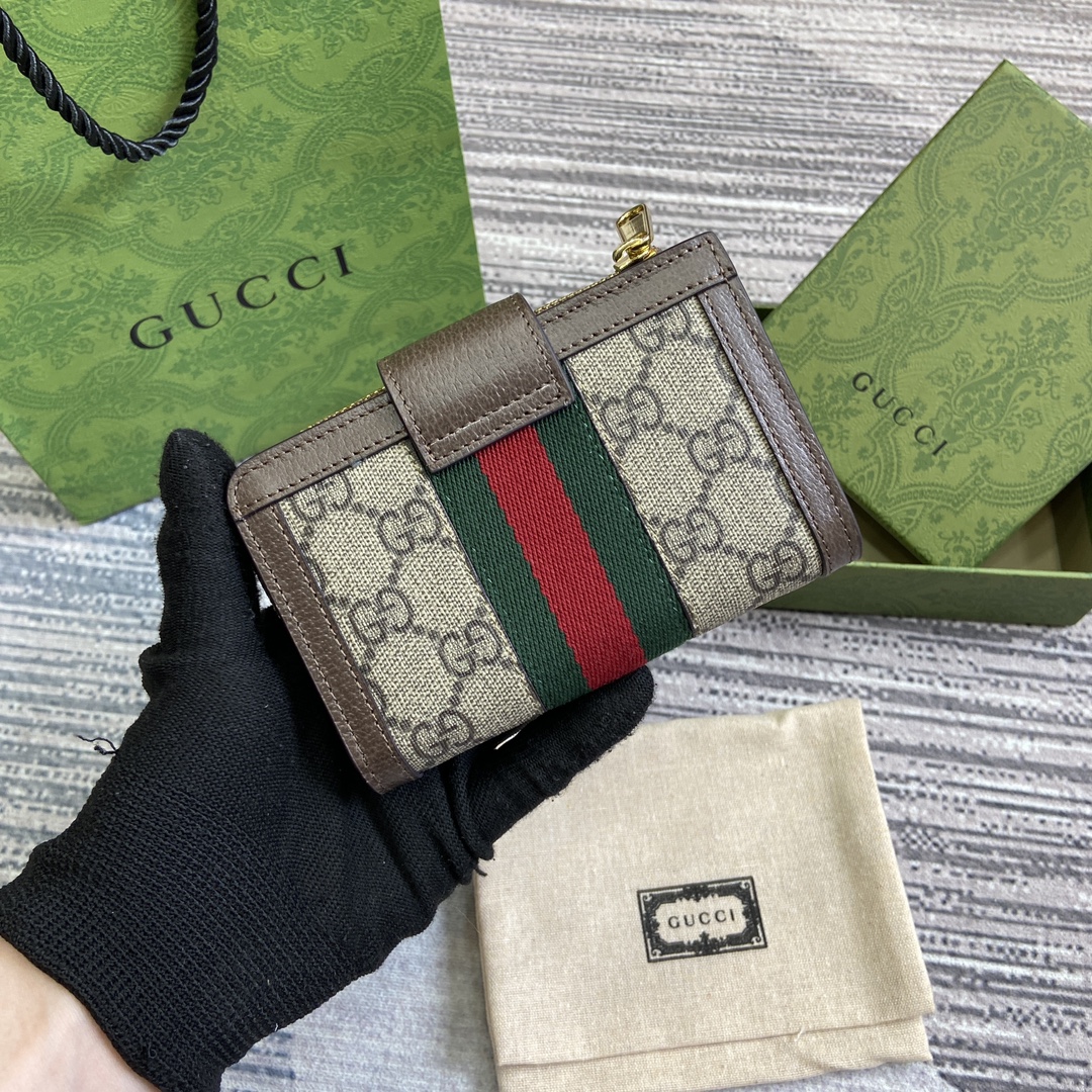 0phidia series GG full zip wallet-725662