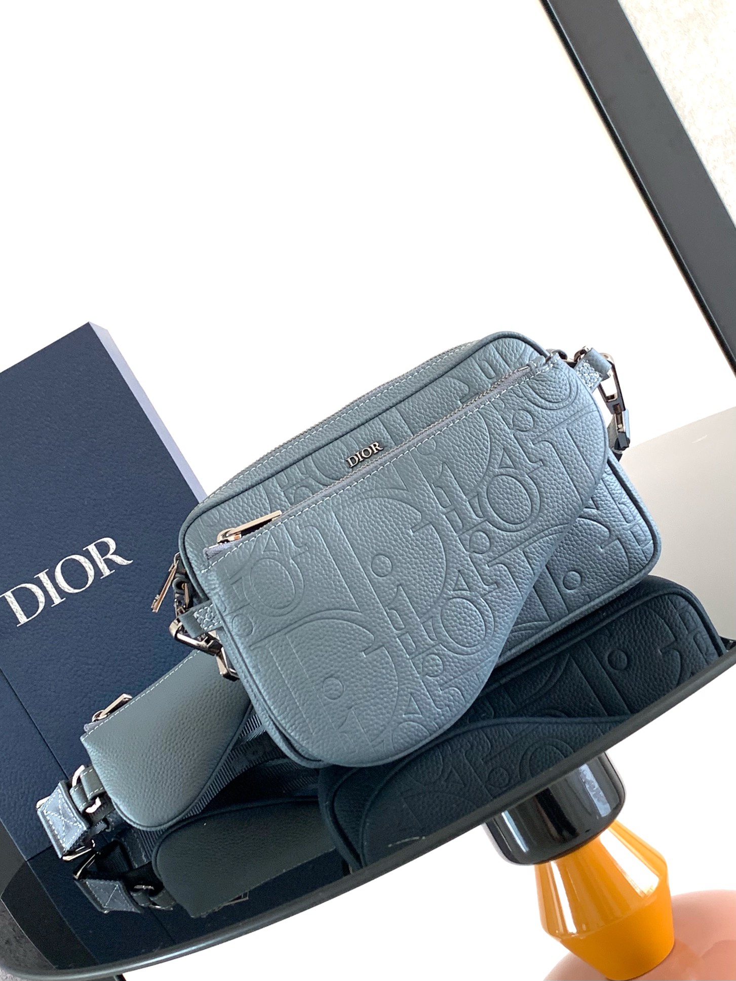 three-piece saddle bag