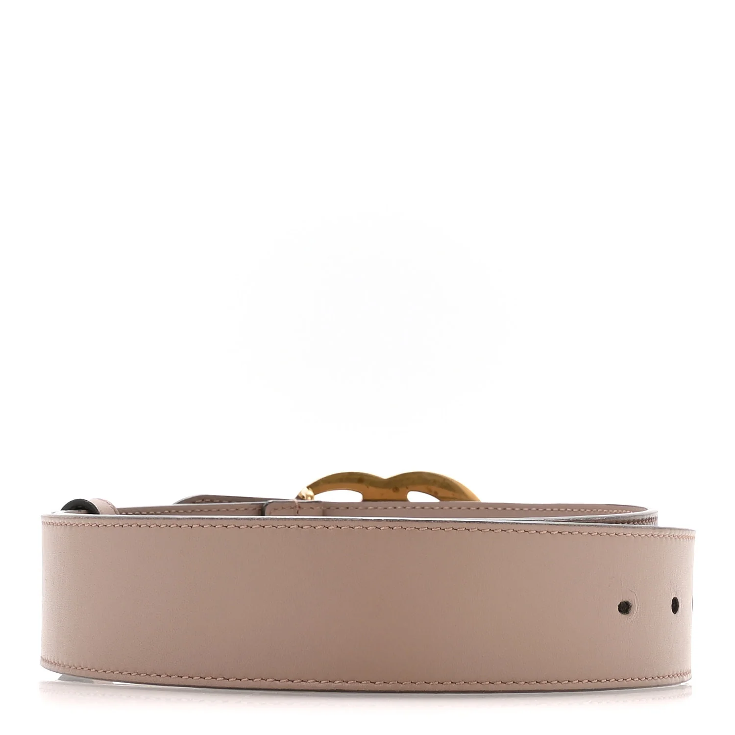 Calfskin Double G 40mm Belt 95 38 Porcelain Rose