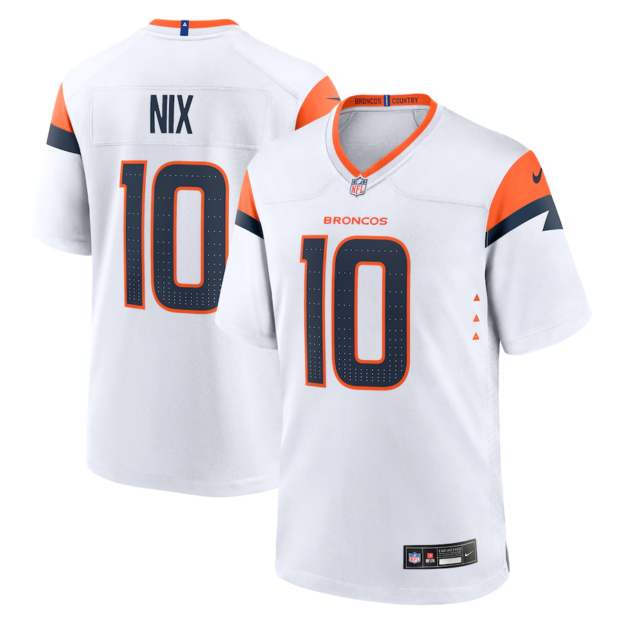 Bo Nix Denver Broncos 2024 Jersey