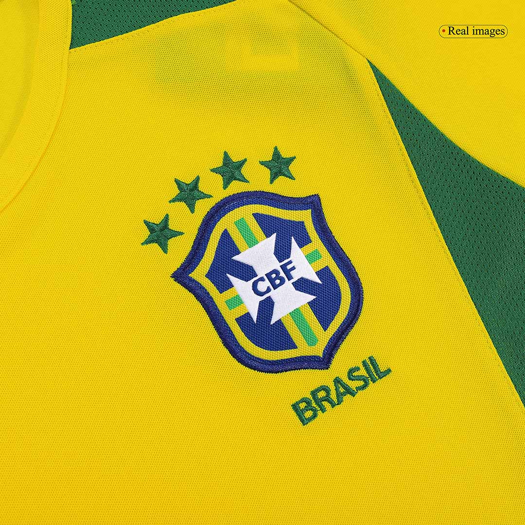 Brazil 2002/03 Home Retro Football Jersey