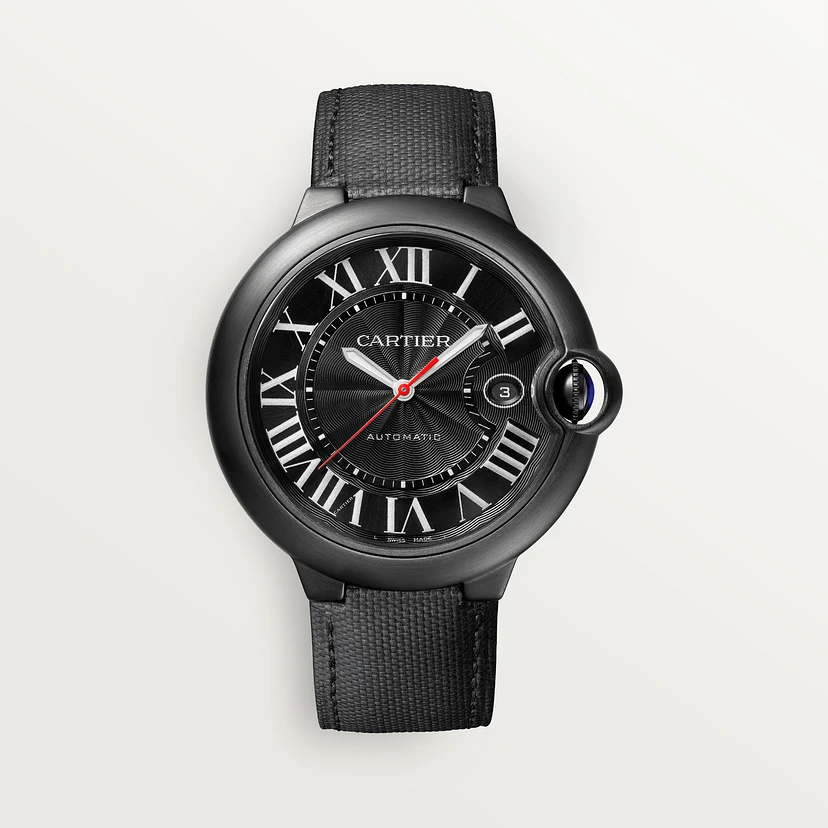 Cartier BALLON BLEU CARBON WATCH 42 mm