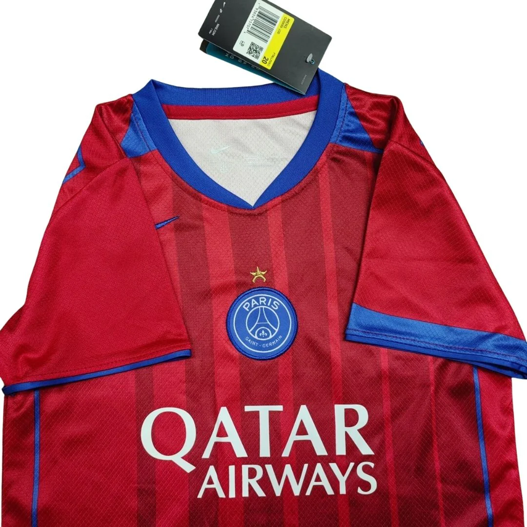 Kid's PSG Third Away Jersey Full Kit 2025/26
