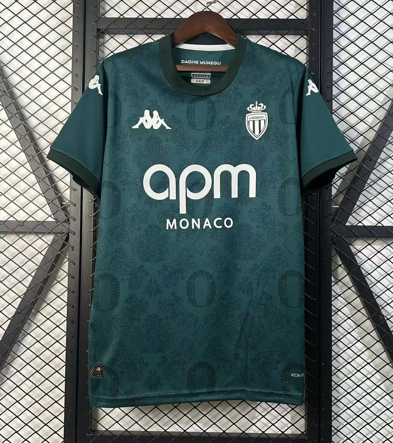 2024-25 Monaco hird away game Football jersey
