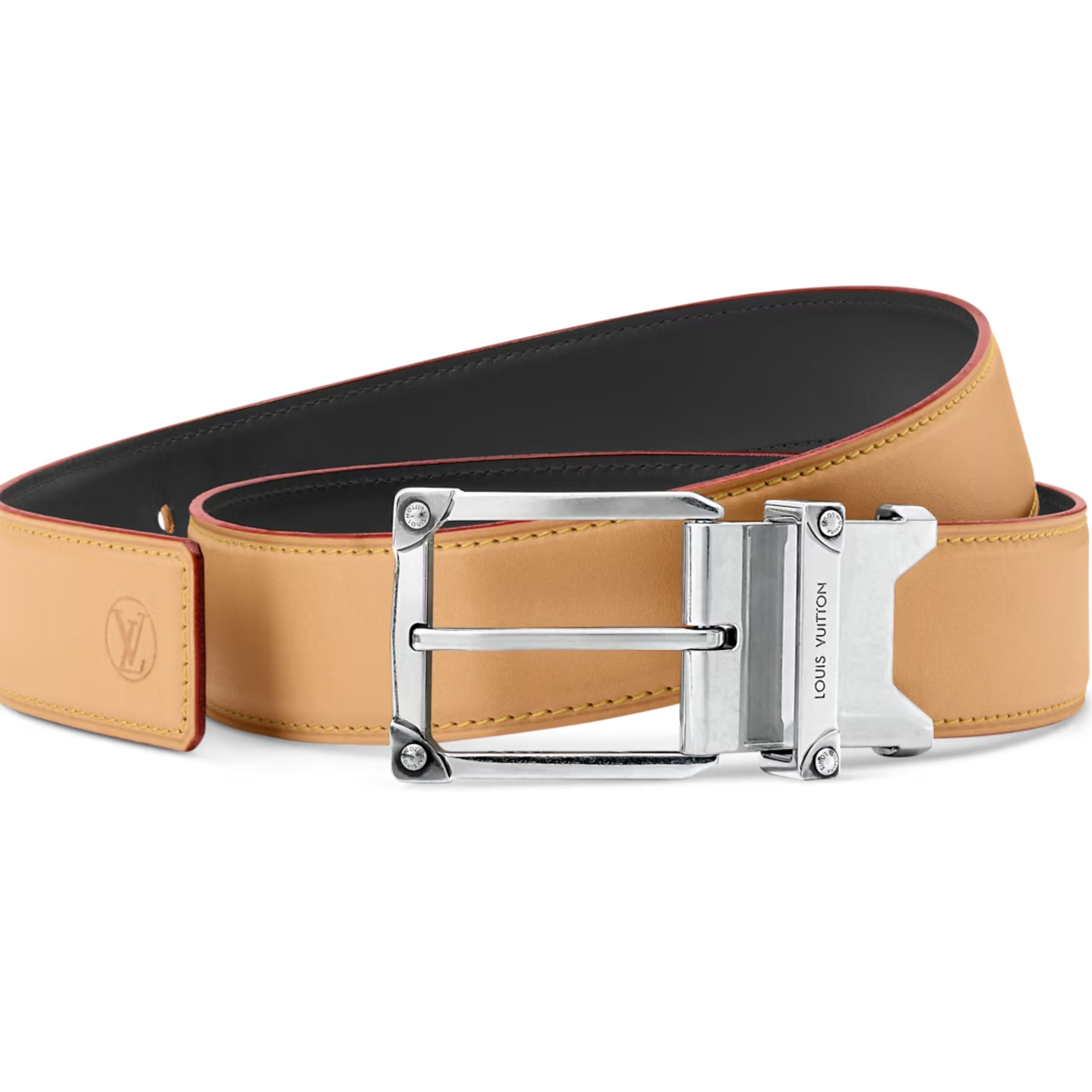 Lv Corner Pin Trunk 35mm Reversible Belt M4673U