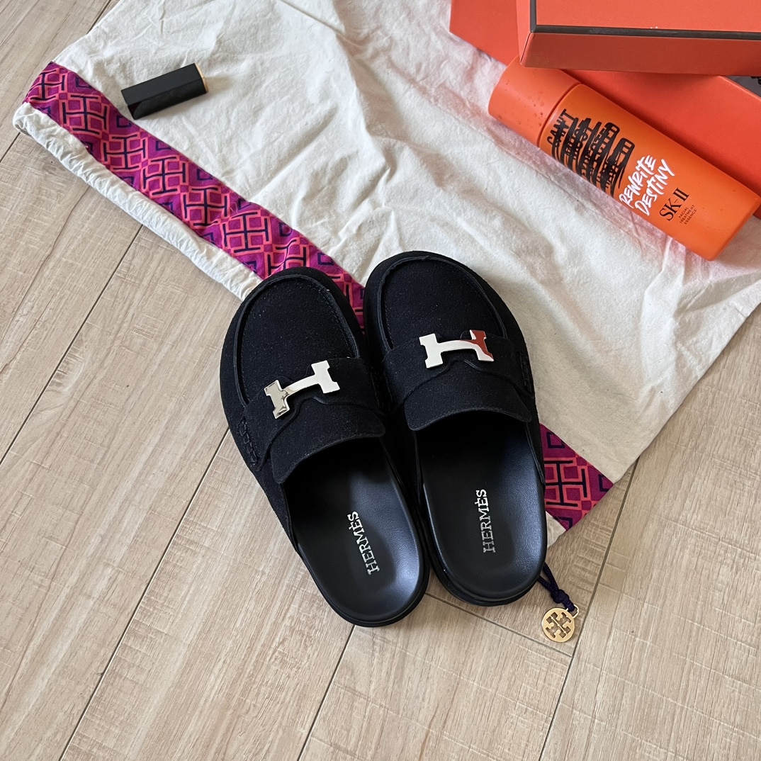 Herm?S Go Mule H Sandal In Black