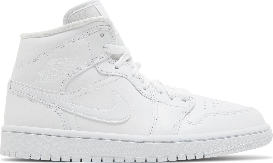 Wmns Air Jordan Mid Triple White 2022 DV0991-111