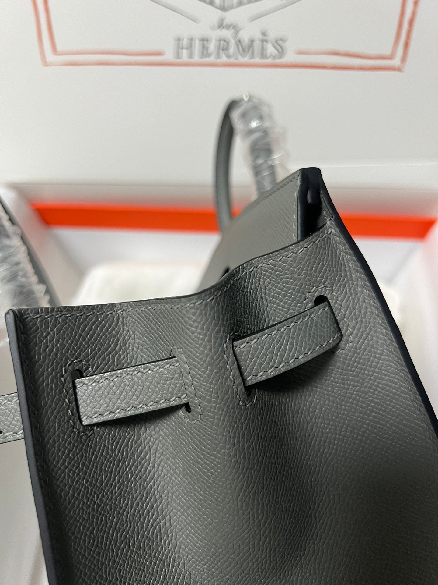 Hermes Birkin Sellier Girs Etan Epsom Leather Gold Hardware
