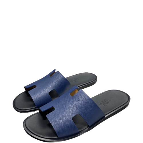 HERMES SANDAL ORAN NAVY BLUE
