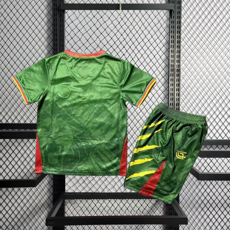 2025-26 Cameroon Home kids Football jersey