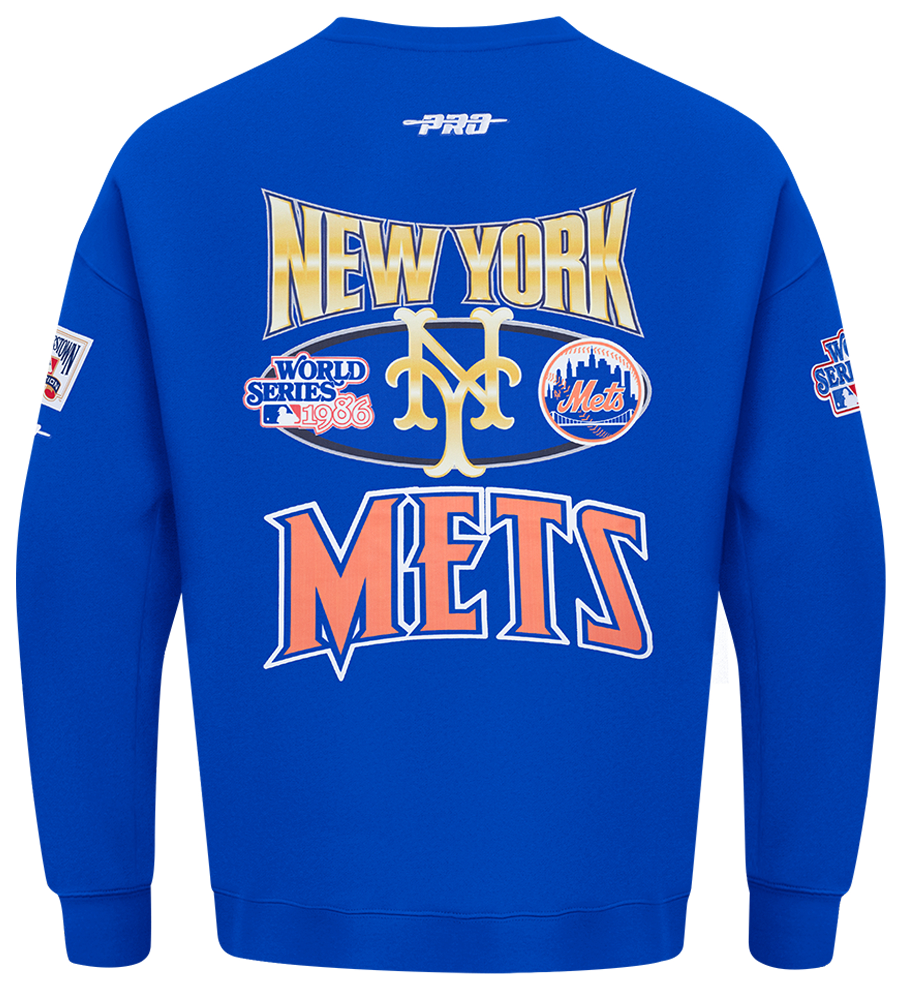 Pro Standard Mets Champs Drop Shoulder Crew
