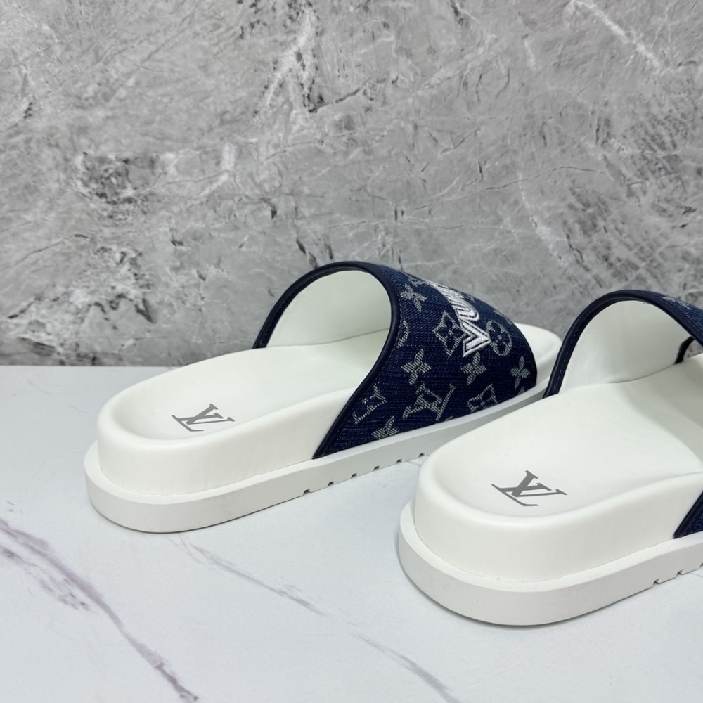 Louis Vuitton Miami Mule Denim Blue