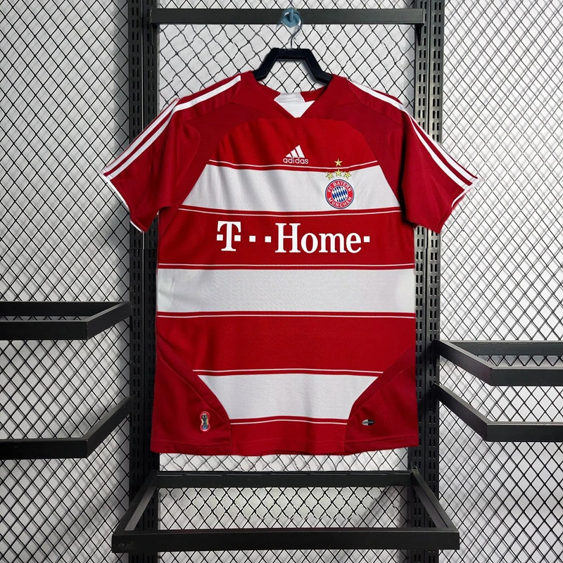 Retro 2007-08 Bayern Munchen home Football jersey retro