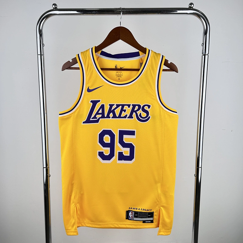 2023 NBA Lakers 95 TOSCANO Basketball Jersey