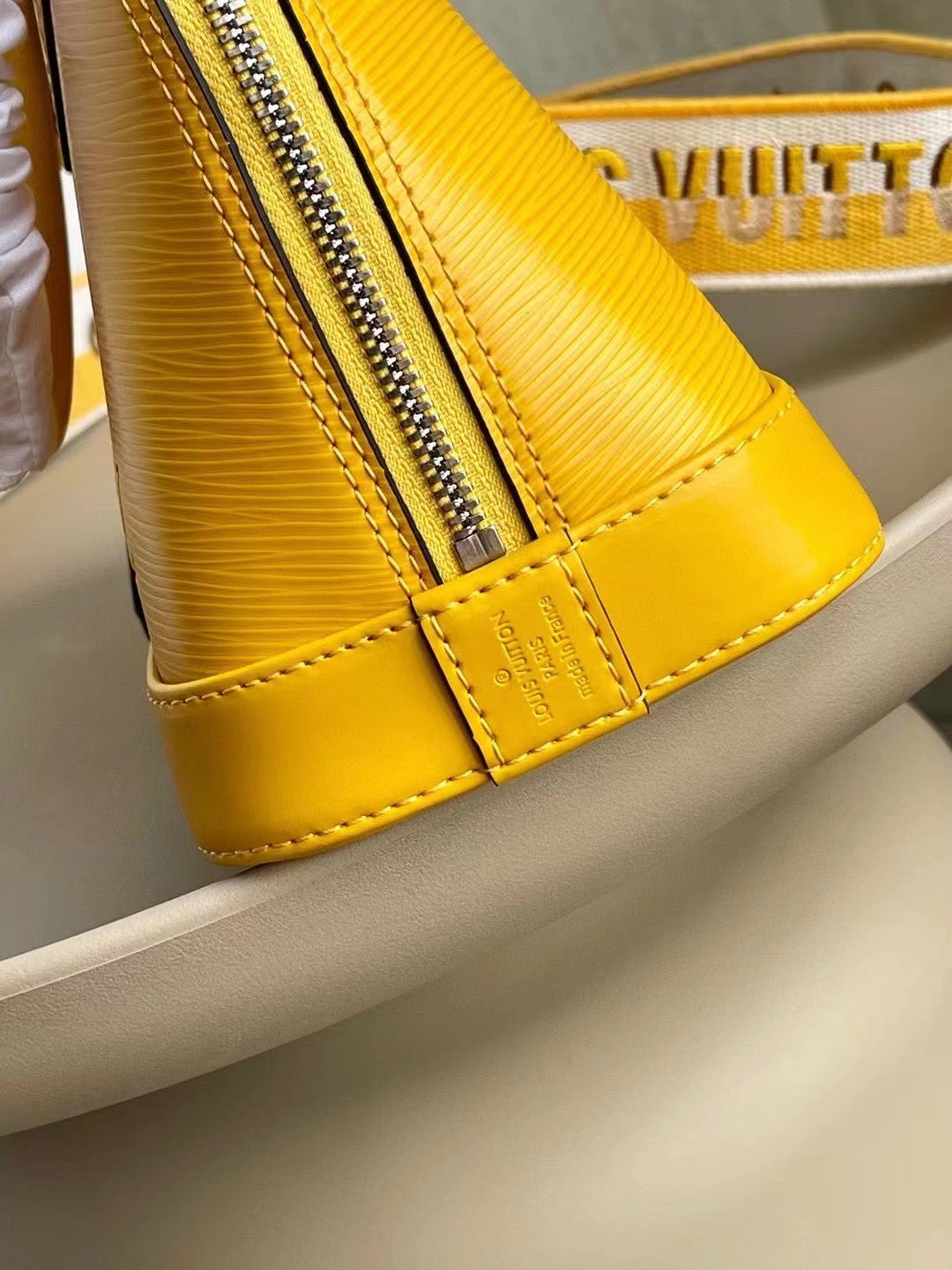 Louis Vuitton Alma Bb 23Cm Sunflower Yellow