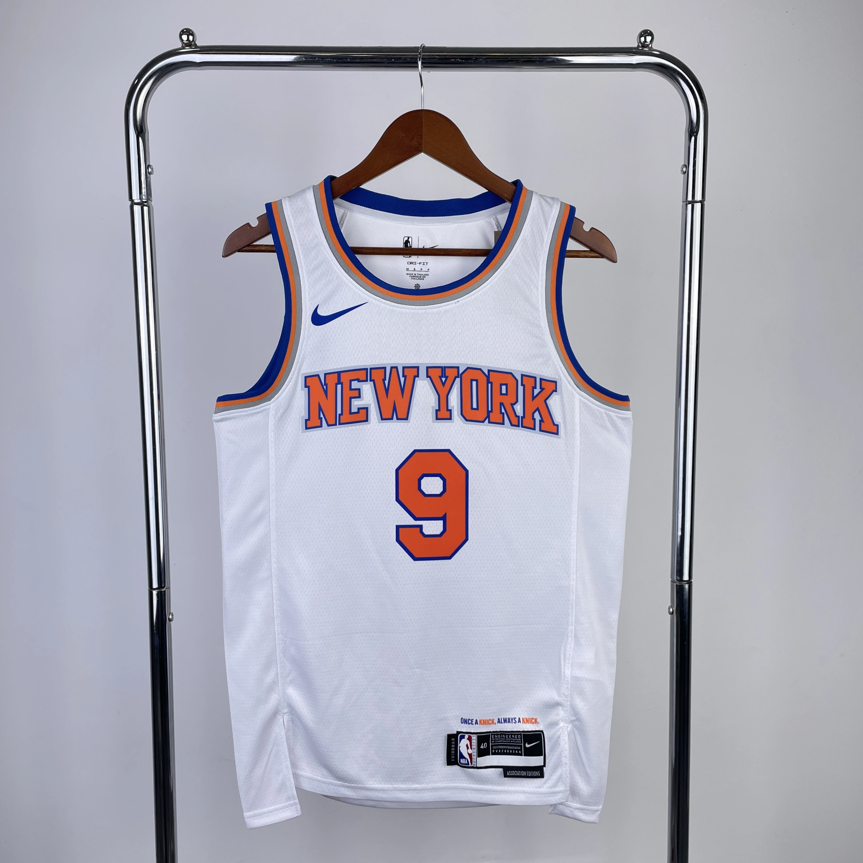 2023 New York Knicks 9 BARRETT Basketball Jersey
