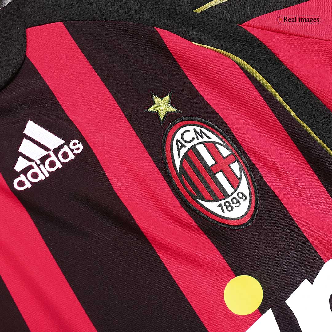 MALDINI #3 Retro 2006/07 AC Milan Home Soccer Jersey
