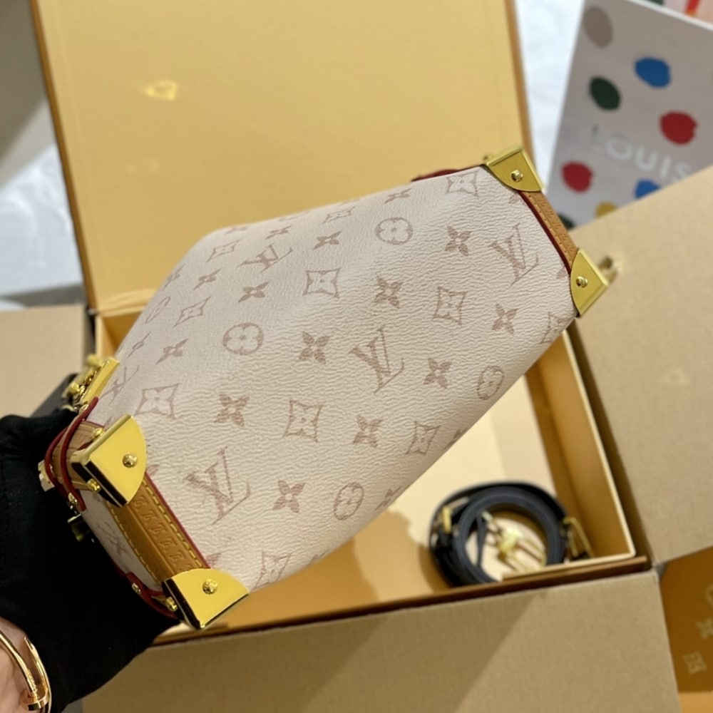 Louis Vuitton Side Trunk MM Monogram Dune 23Cm M46907