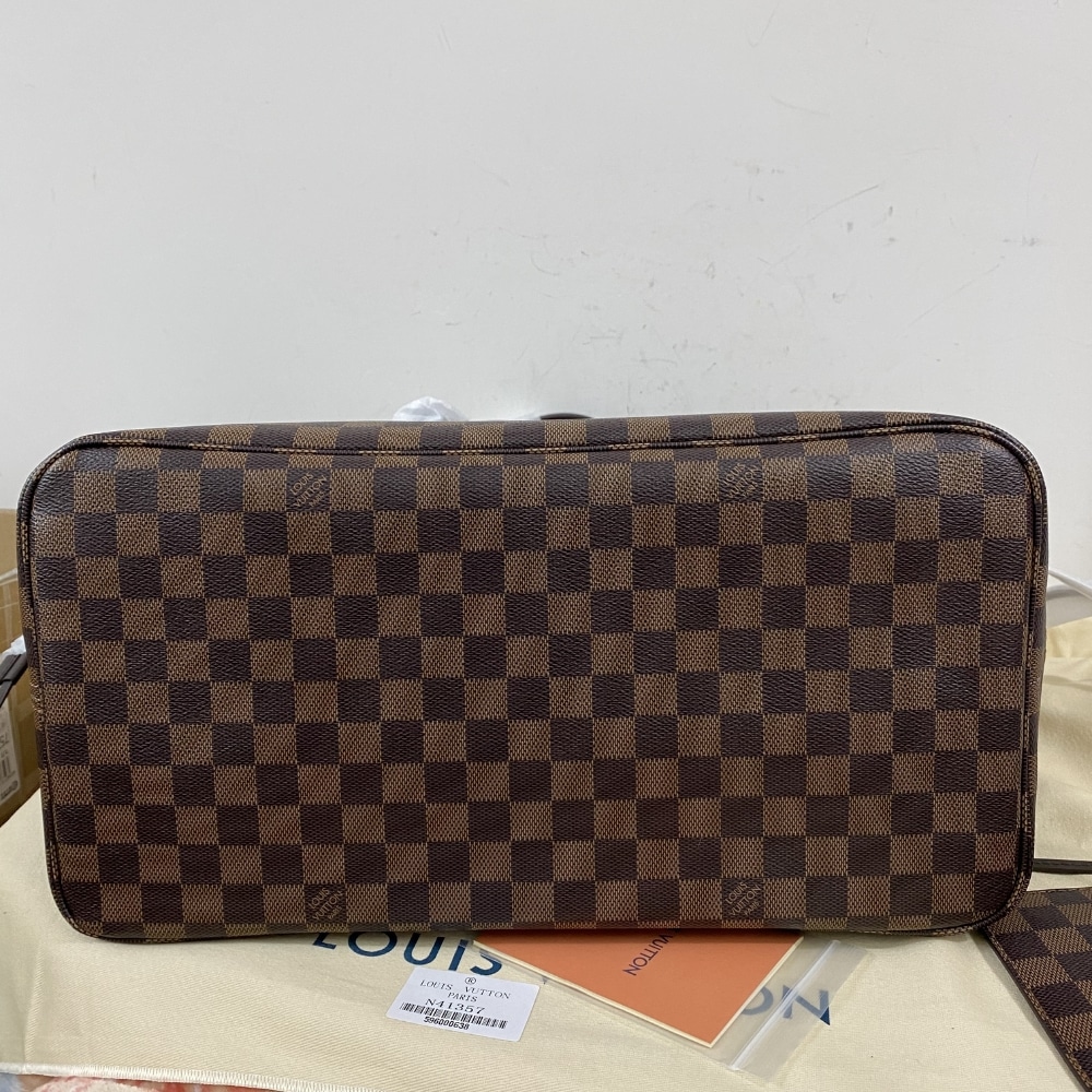 Louis Vuitton Neverfull GM Damier Ebene Canvas Red 39cm N40597
