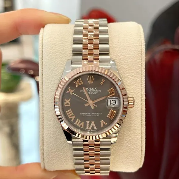 [Superclone] Rolex Datejust 36mm Slate Dial Fluted Jubilee 126231