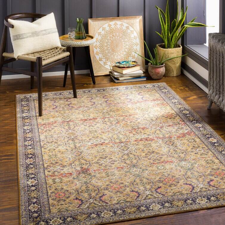 Emmie Performance Tan/Rust Rug