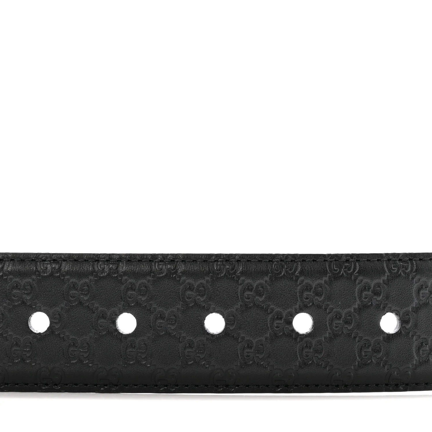Soft Microguccissima 40mm Belt 110 44 Black
