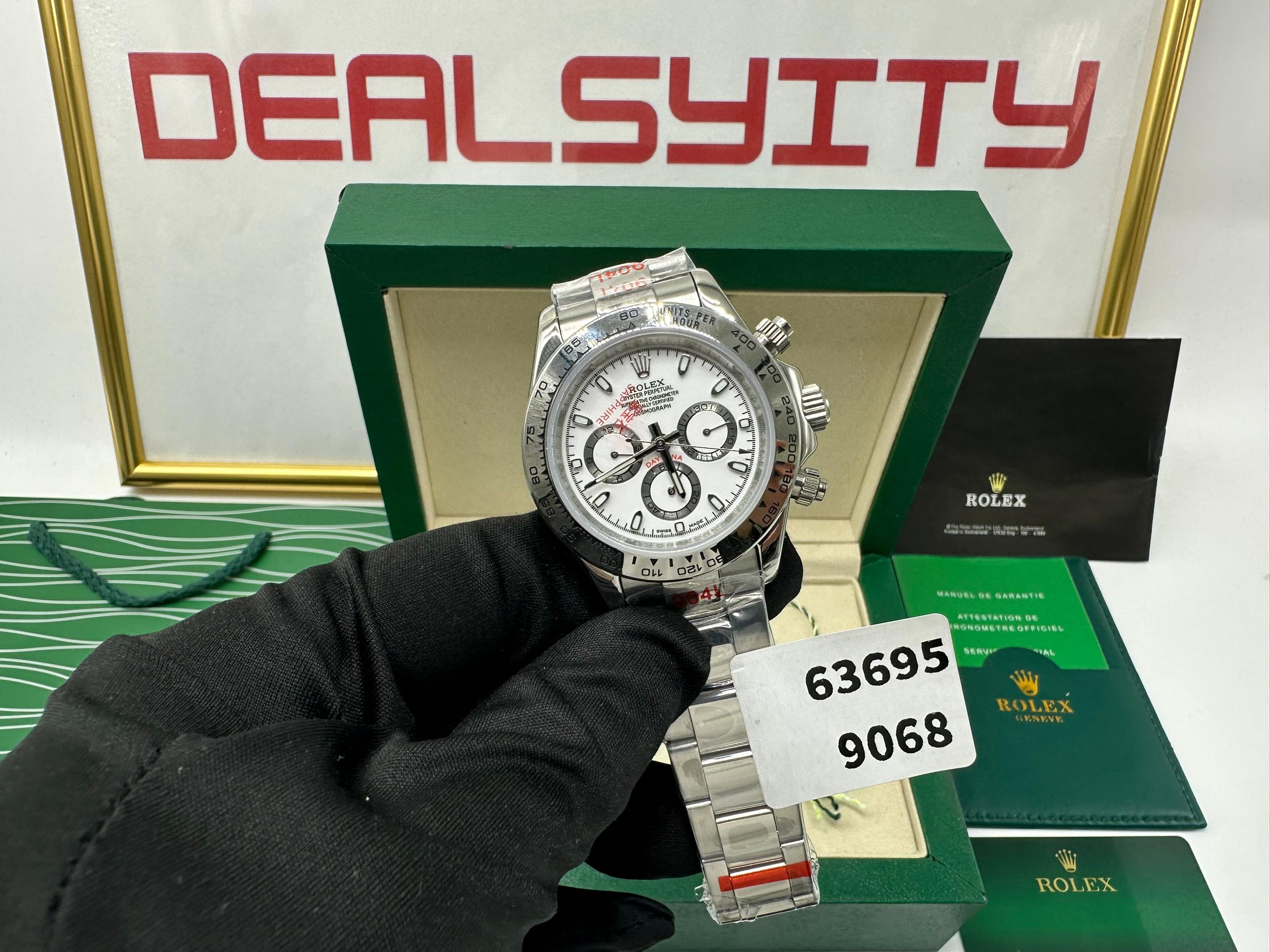 Rolex Daytona 40mm White Dial 116520
