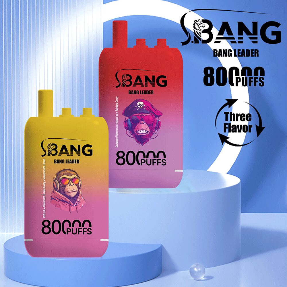 Bang Leader 80K 3 in 1 Rechargeable Disposable Vape(3 pieces)