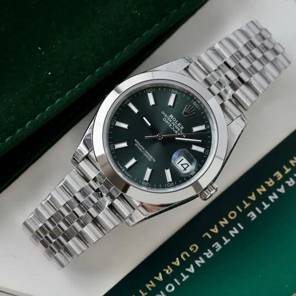 [Superclone] Rolex Datejust 41mm Mint Green Dial Oyster 126300