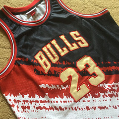 Michael Jordan Chicago Bulls 23 White MN